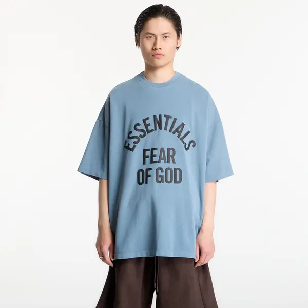 Fear of God Essentials Тениска Fear of God Essentials Campus 90'S Short Sleeve Tee Faded Coastal S