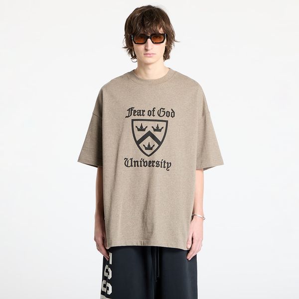 Fear of God Essentials Тениска Fear Of God ESSENTIALS Heavy Crewneck Tee Heather Gray M