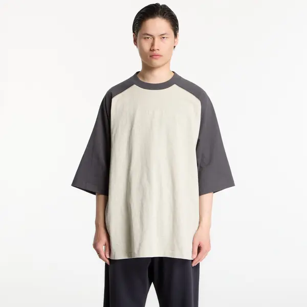 Fear of God Essentials Тениска Fear of God Essentials Signature Baseball Tee Heather Stone/ Iron Grey XXL
