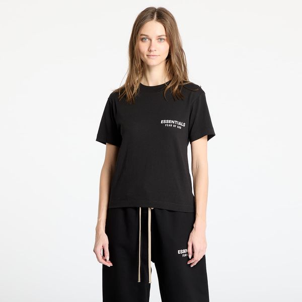 Fear of God Essentials Тениска Fear Of God ESSENTIALS Tri-Blend Crewneck Tee Black L