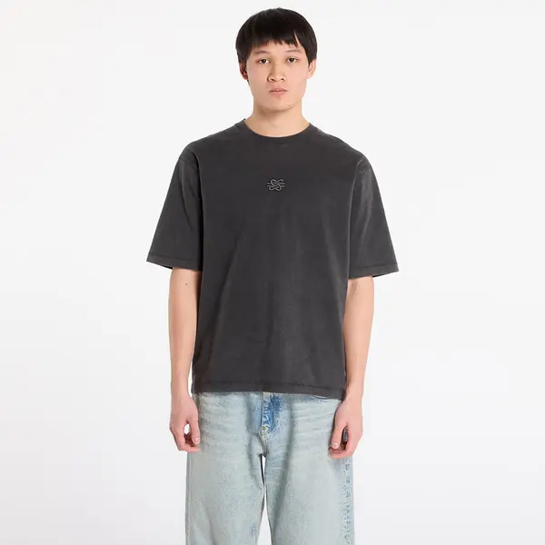 Filling Pieces Тениска Filling Pieces T-Shirt Boxy Embroidered Vintage Black XL