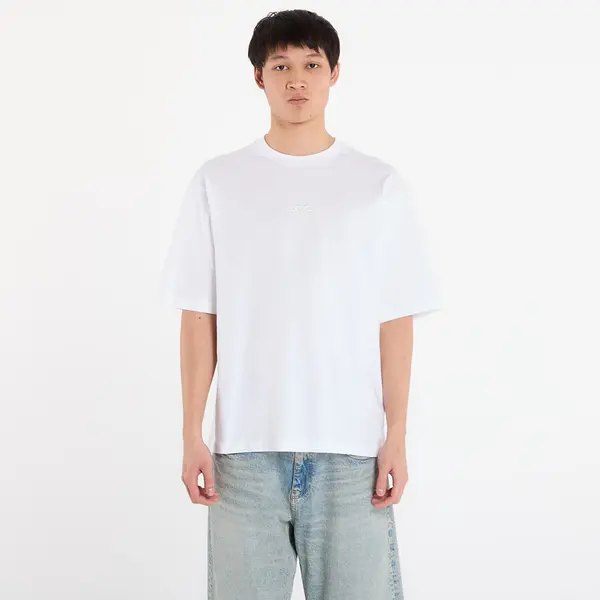 Filling Pieces Тениска Filling Pieces T-Shirt Boxy Embroidered White L