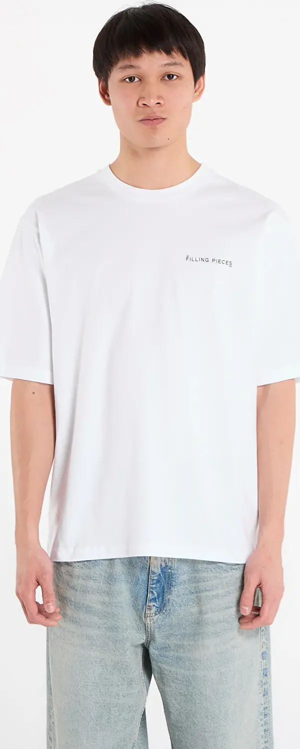 Filling Pieces Тениска Filling Pieces T-Shirt Boxy White S