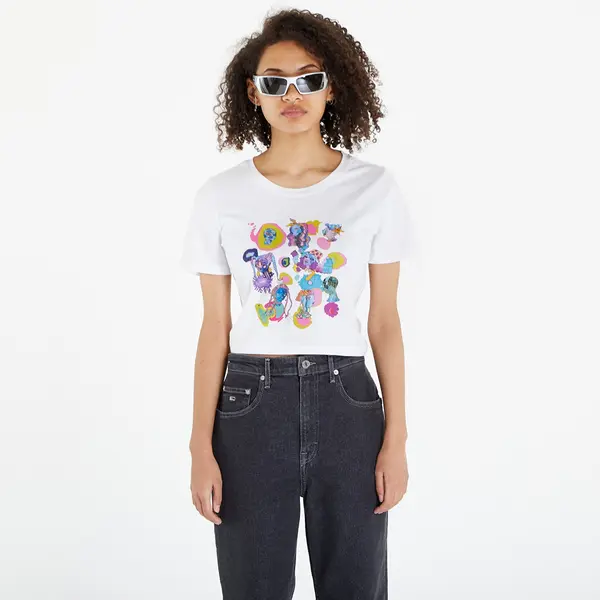 FTSHP Тениска Footshop Romanian Artist Croptop White M