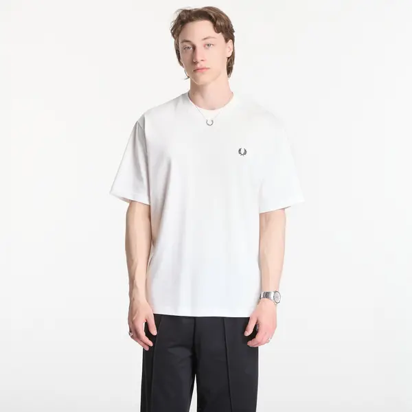 FRED PERRY Тениска Fred Perry Back Print Fred Perry T-Shirt White XL