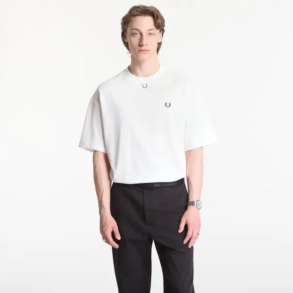 FRED PERRY Тениска Fred Perry Back Print Lrl Wreath T-Shirt White M