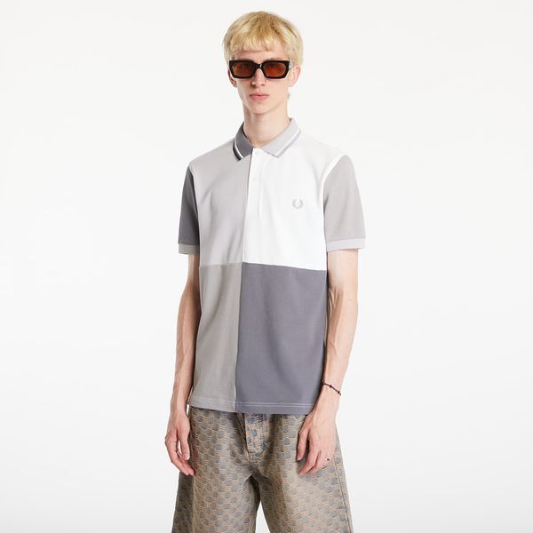 FRED PERRY Тениска FRED PERRY Beams Grid Design Fp Polo T-Shirt White M
