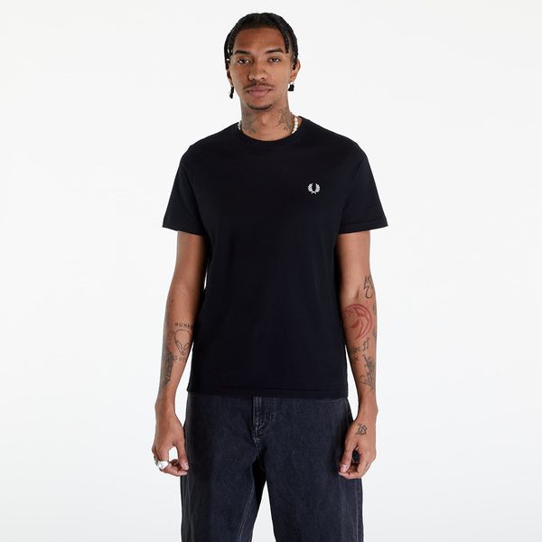 FRED PERRY Тениска FRED PERRY Crew Neck T-Shirt Black XXL