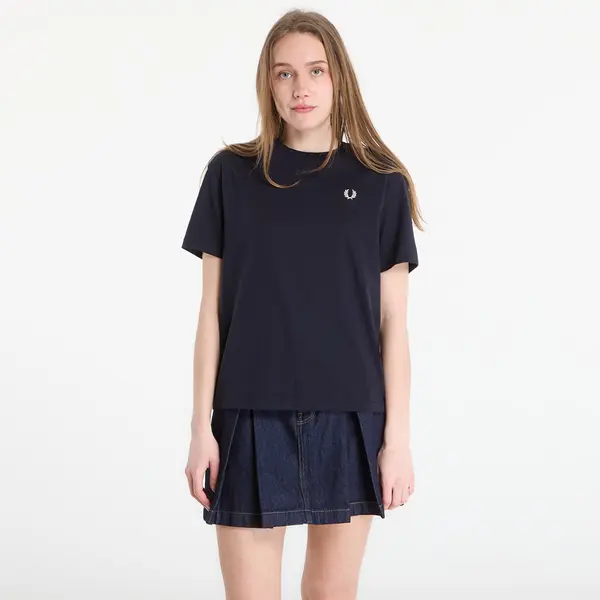 FRED PERRY Тениска FRED PERRY Crew Neck T-Shirt Navy 36