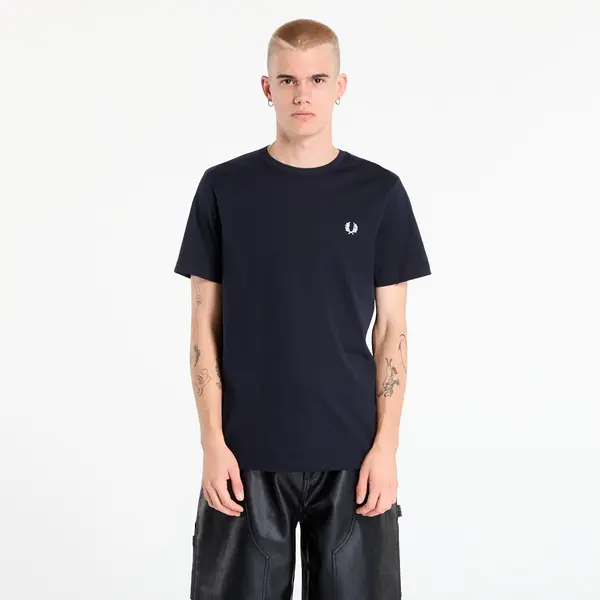 FRED PERRY Тениска FRED PERRY Crew Neck T-Shirt Navy XL