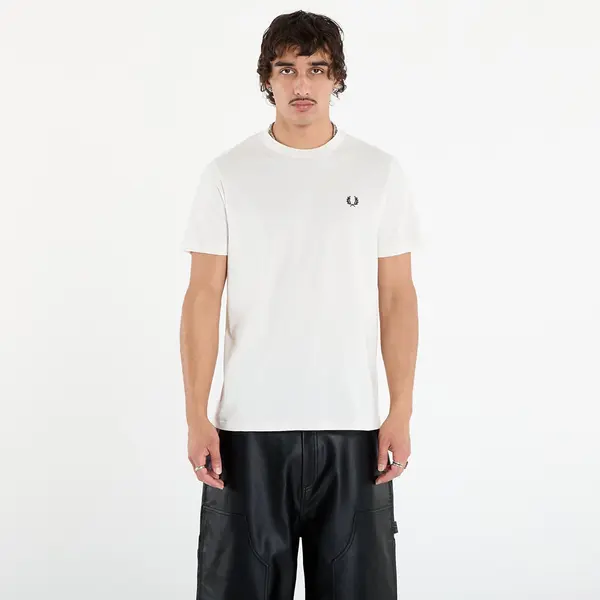 FRED PERRY Тениска FRED PERRY Crew Neck T-Shirt Snow White XXL