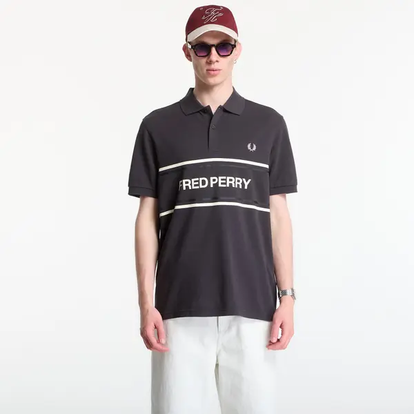 FRED PERRY Тениска Fred Perry Fred Perry Graphic Polo Shirt ? L