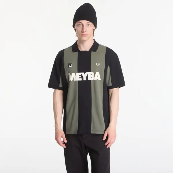 FRED PERRY Тениска Fred Perry Meyba Cut And Sew Polo Shirt Green XL