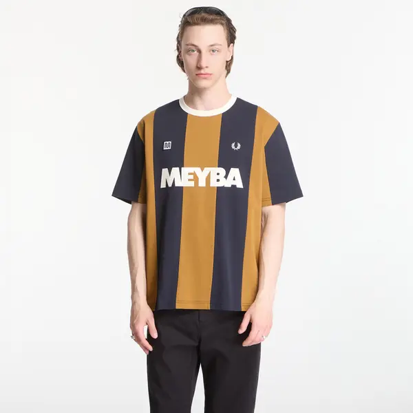 FRED PERRY Тениска Fred Perry Meyba Cut And Sew T-Shirt Dark Caramel M