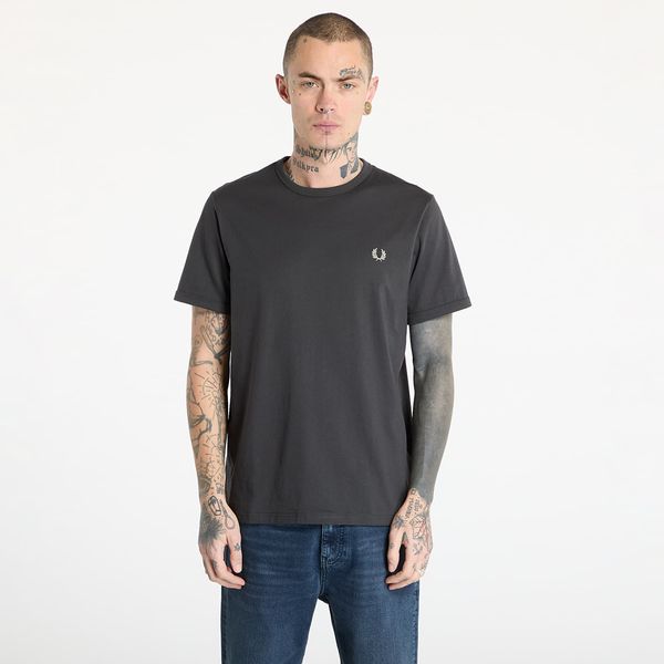 FRED PERRY Тениска FRED PERRY Ringer T-Shirt Anchor Grey XL