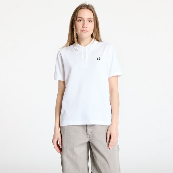 FRED PERRY Тениска FRED PERRY Shirt White 36
