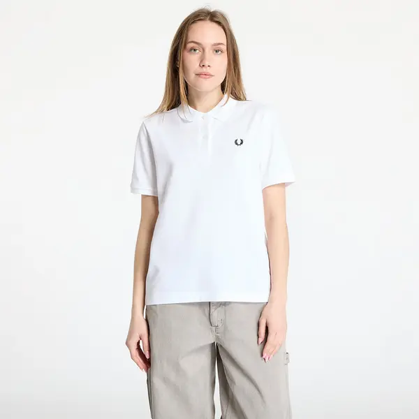 FRED PERRY Тениска FRED PERRY Shirt White 40