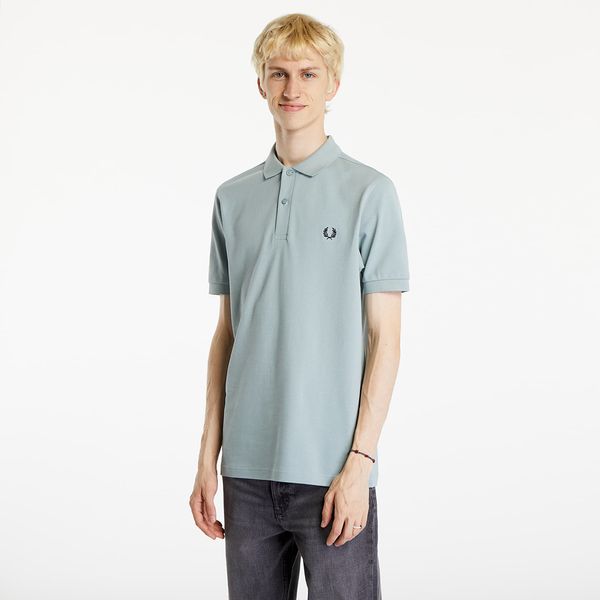 FRED PERRY Тениска FRED PERRY The Fred Perry Shirt Silver Blue/ Black XL