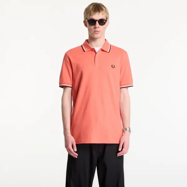 FRED PERRY Тениска Fred Perry Twin Tipped Fred Perry Shirt Pink S