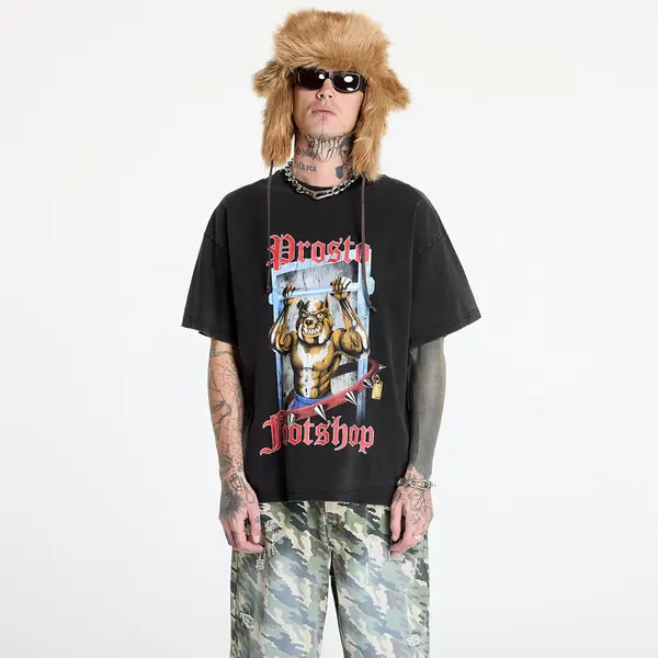FTSHP Тениска FTSHP x PROSTO T-Shirt UNISEX Black Bulldog L