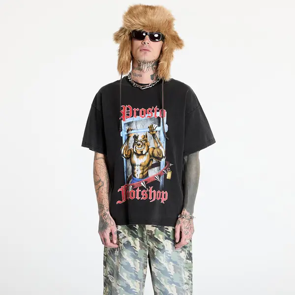 FTSHP Тениска FTSHP x PROSTO T-Shirt UNISEX Black Bulldog L