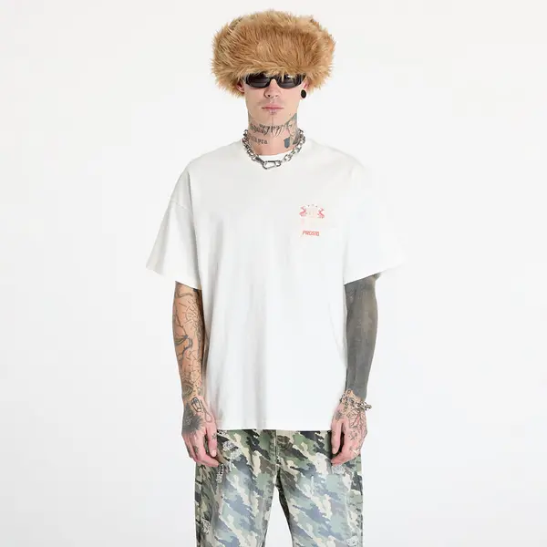 FTSHP Тениска FTSHP x PROSTO T-Shirt UNISEX Off - White Crest L