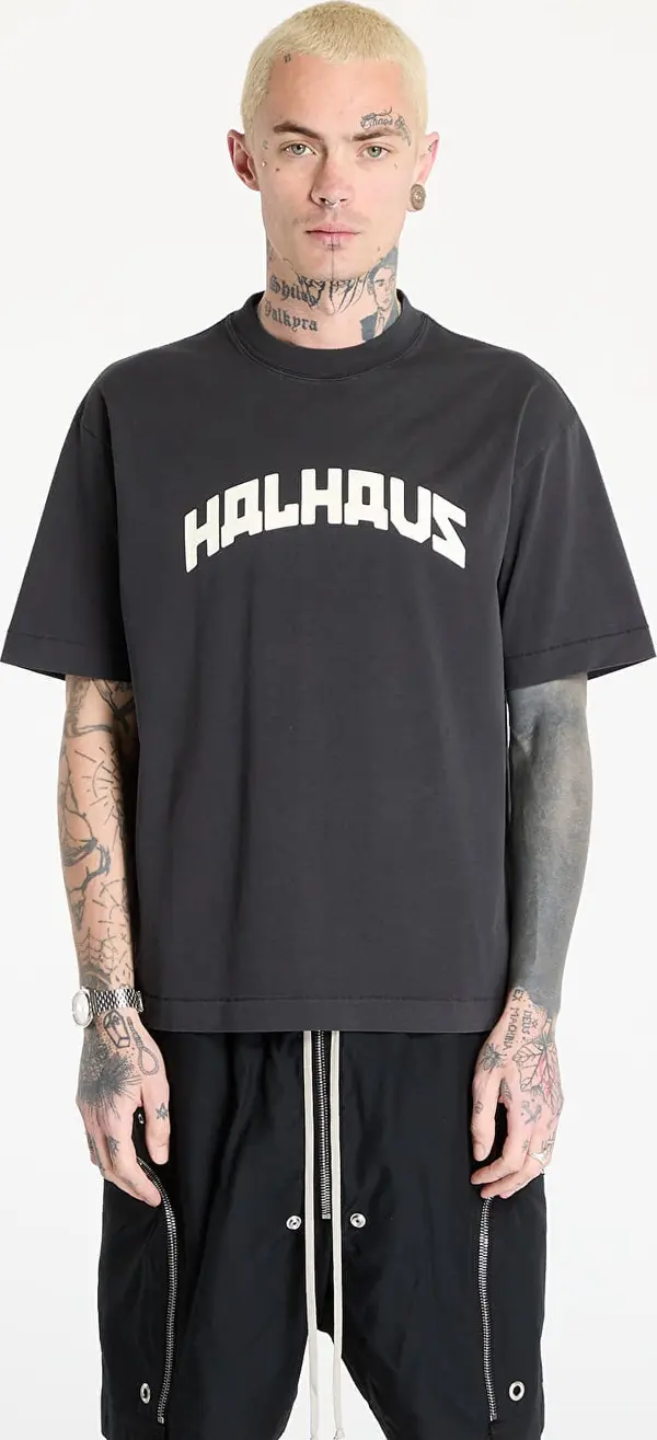 HAL STUDIOS® Тениска HAL STUDIOS® Halhaus T-Shirt UNISEX Black L