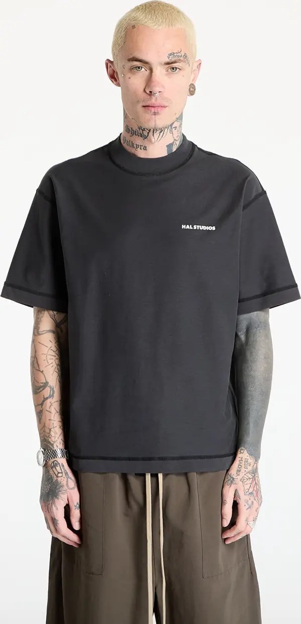 HAL STUDIOS® Тениска HAL STUDIOS® Inside-Out Uniform T-Shirt UNISEX Black L