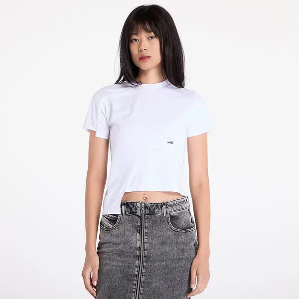 HELIOT EMIL Тениска HELIOT EMIL Deconstructed T-Shirt White XL