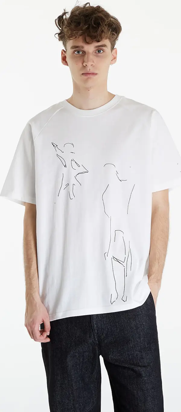 HELIOT EMIL Тениска HELIOT EMIL Formation T-Shirt White XXL