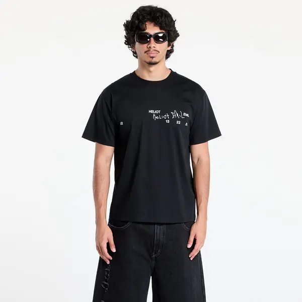HELIOT EMIL Тениска HELIOT EMIL Fulgens T-Shirt Black XL