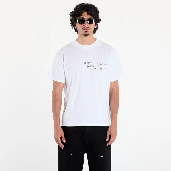 HELIOT EMIL Тениска HELIOT EMIL Fulgens T-Shirt White XL