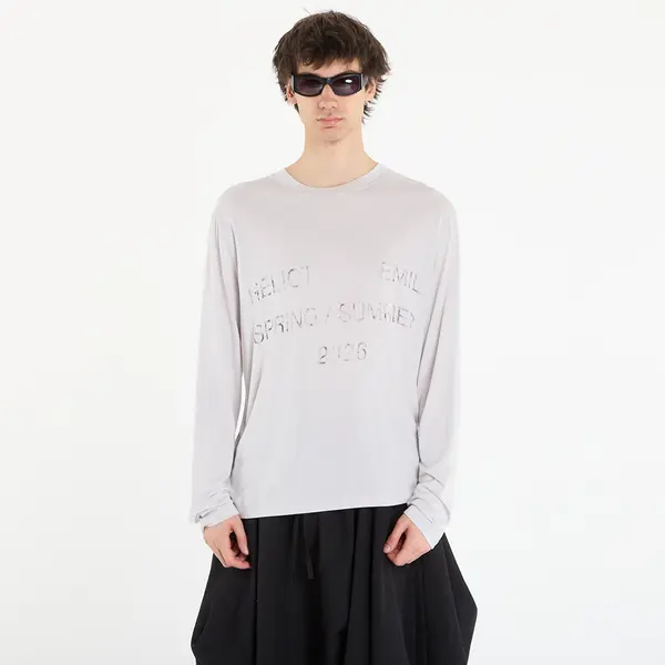 HELIOT EMIL Тениска HELIOT EMIL Overo Ls T-Shirt Light Grey 48