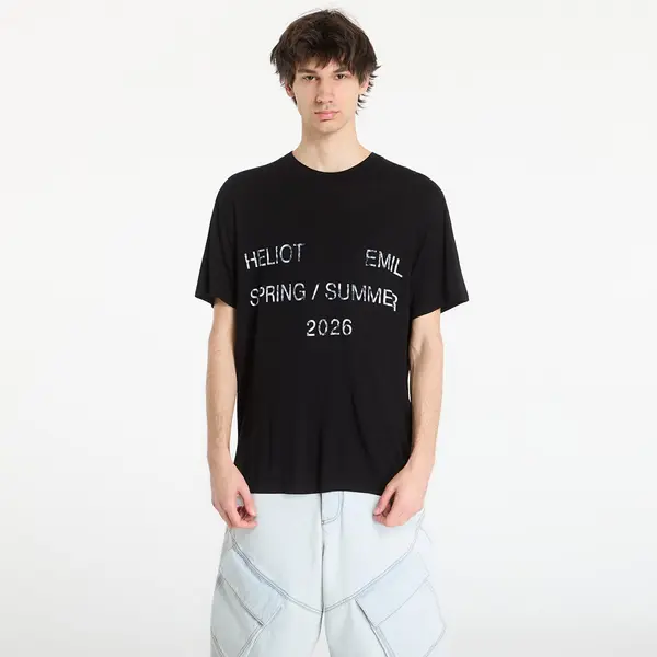 HELIOT EMIL Тениска HELIOT EMIL Overo Ss T-Shirt Black 50