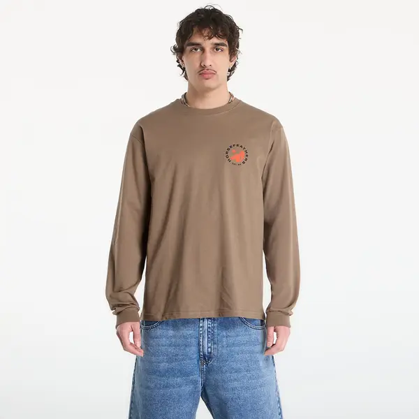Horsefeathers Тениска Horsefeathers Altitude Ls T-Shirt Fossil XL
