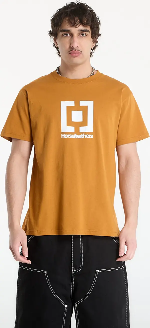 Horsefeathers Тениска Horsefeathers Base T-Shirt Pumpkin XL