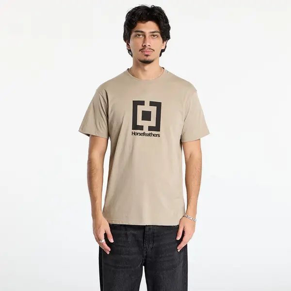 Horsefeathers Тениска Horsefeathers Base T-Shirt Taupe S