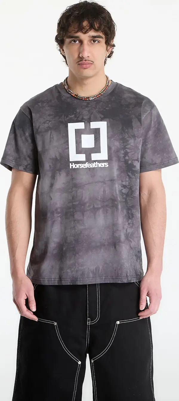 Horsefeathers Тениска Horsefeathers Base T-Shirt Tie Dye L