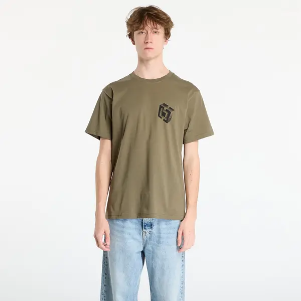 Horsefeathers Тениска Horsefeathers Blocks T-Shirt Burnt Olive XXL