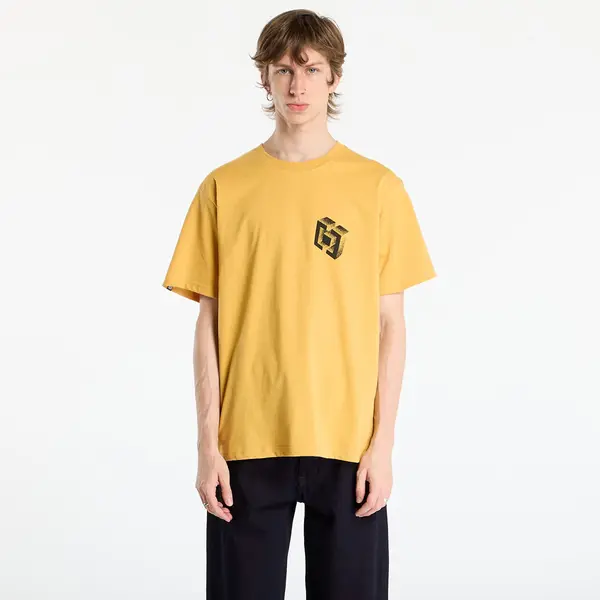 Horsefeathers Тениска Horsefeathers Blocks T-Shirt Honey M