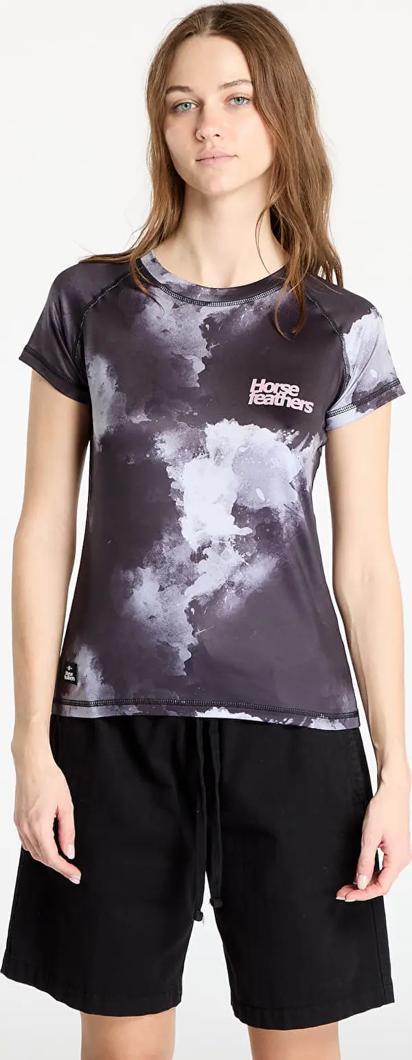 Horsefeathers Тениска Horsefeathers Deco Bike Jersey Grayscale XS