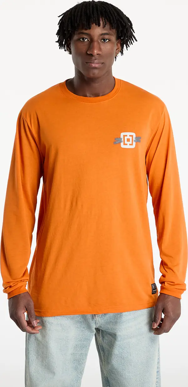 Horsefeathers Тениска Horsefeathers Fury Long Sleeve Bike Jersey Burnt Orange XL