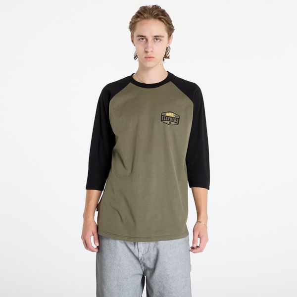 Horsefeathers Тениска Horsefeathers Hexagon II Raglan T-Shirt Burnt Olive S