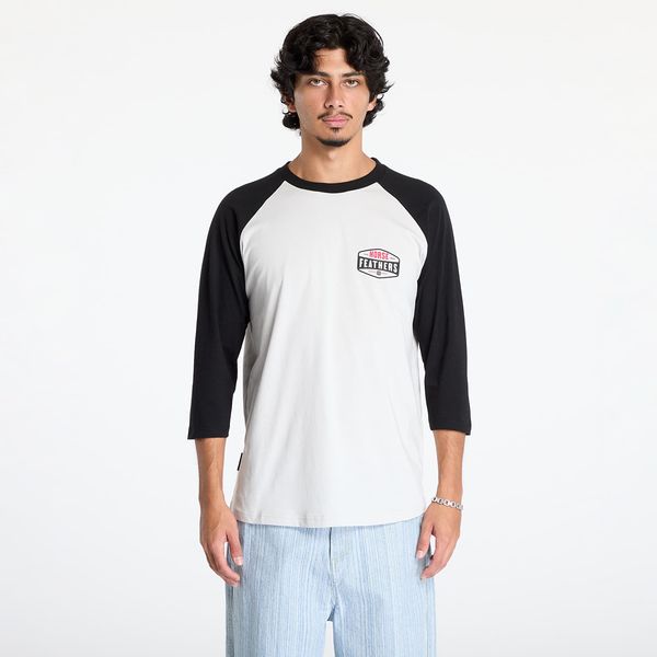 Horsefeathers Тениска Horsefeathers Hexagon II Raglan T-Shirt Cement S