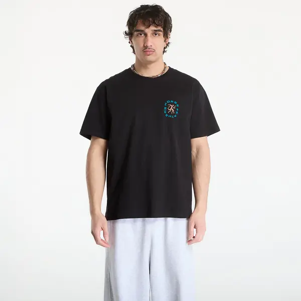Horsefeathers Тениска Horsefeathers Instinct T-Shirt Black L