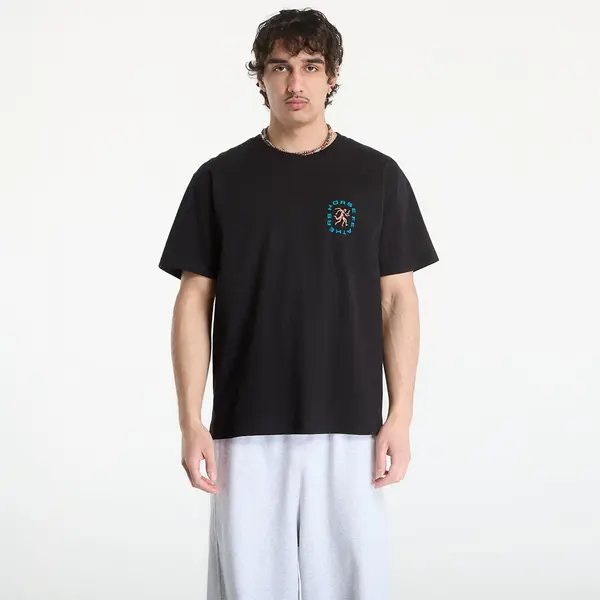 Horsefeathers Тениска Horsefeathers Instinct T-Shirt Black XXL