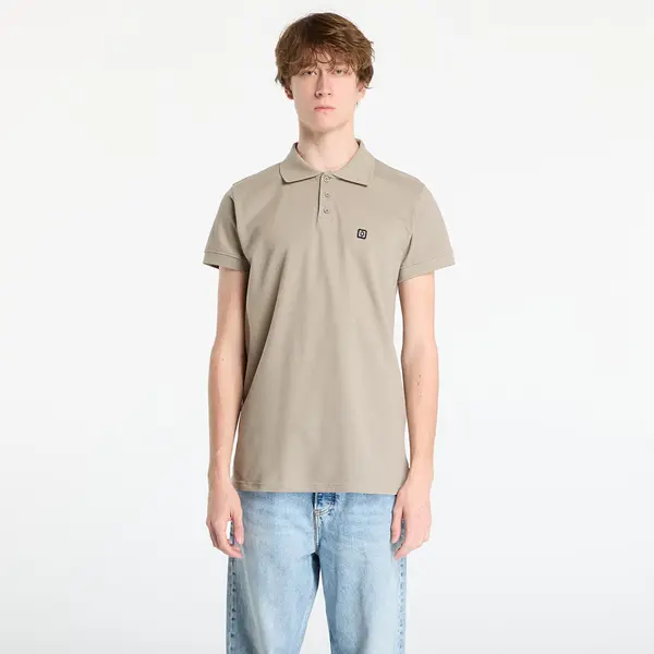 Horsefeathers Тениска Horsefeathers Kato Polo T-Shirt Taupe S