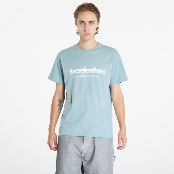 Horsefeathers Тениска Horsefeathers Quarter T-Shirt Blue Haze M