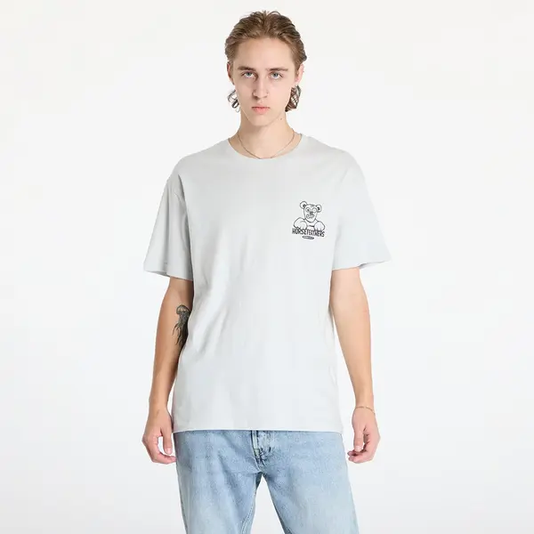 Horsefeathers Тениска Horsefeathers Teddy T-Shirt Cement S