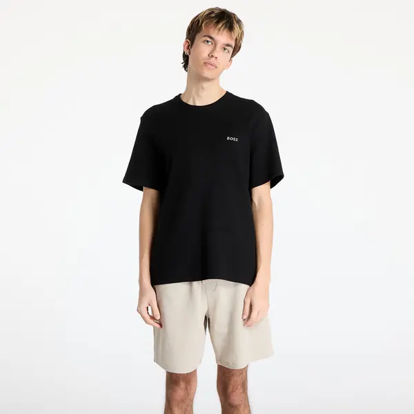 Hugo Boss Тениска Hugo Boss Men's Waffle T-Shirt Black XL